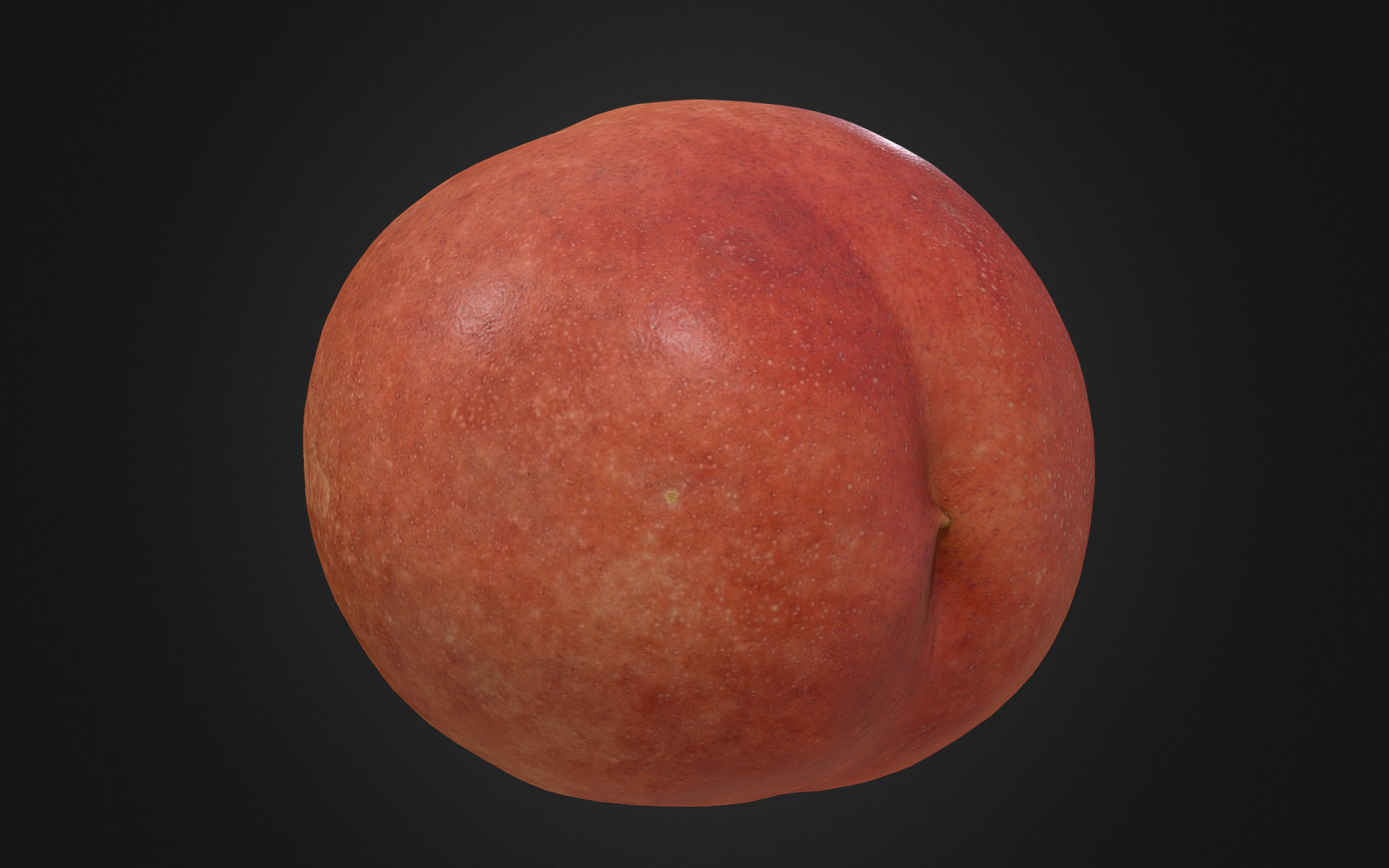 油桃果实#43d模型