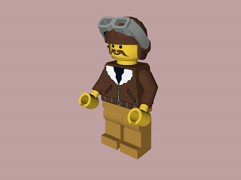 lego aviator helmet