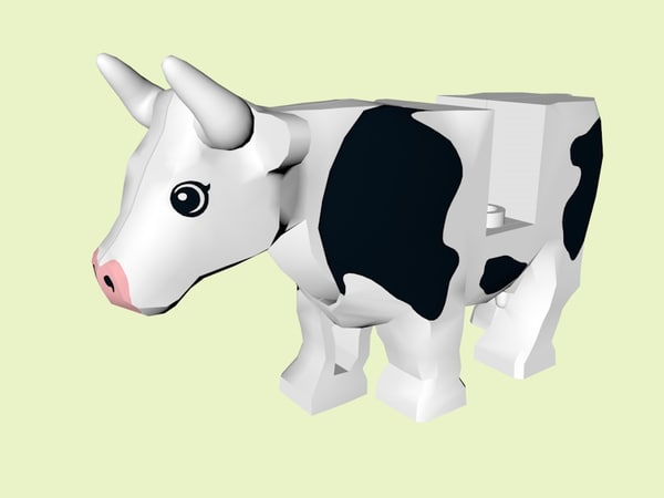 lego cow