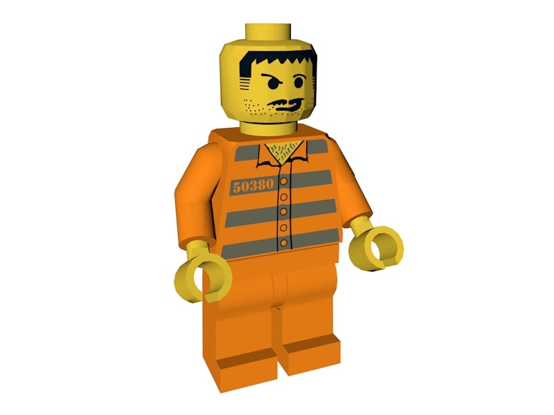 prisoner lego