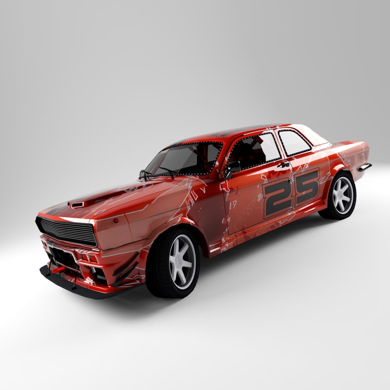 3d модель авто