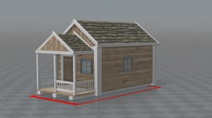 old country house 3D model