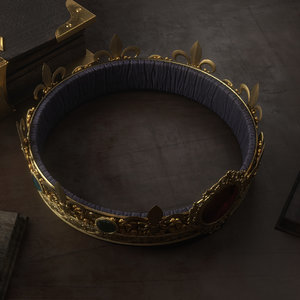 3D crown scene model