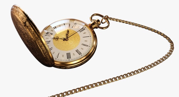 Free 3d Vintage Pocket Watch Turbosquid 1196580