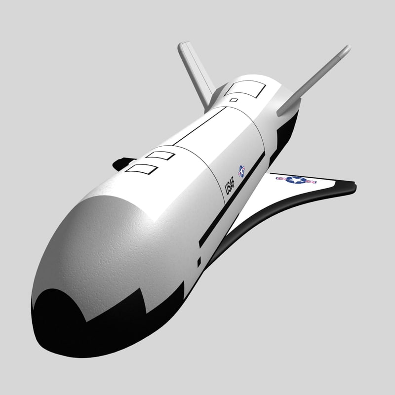 X-37b x-37 model - TurboSquid 1196585