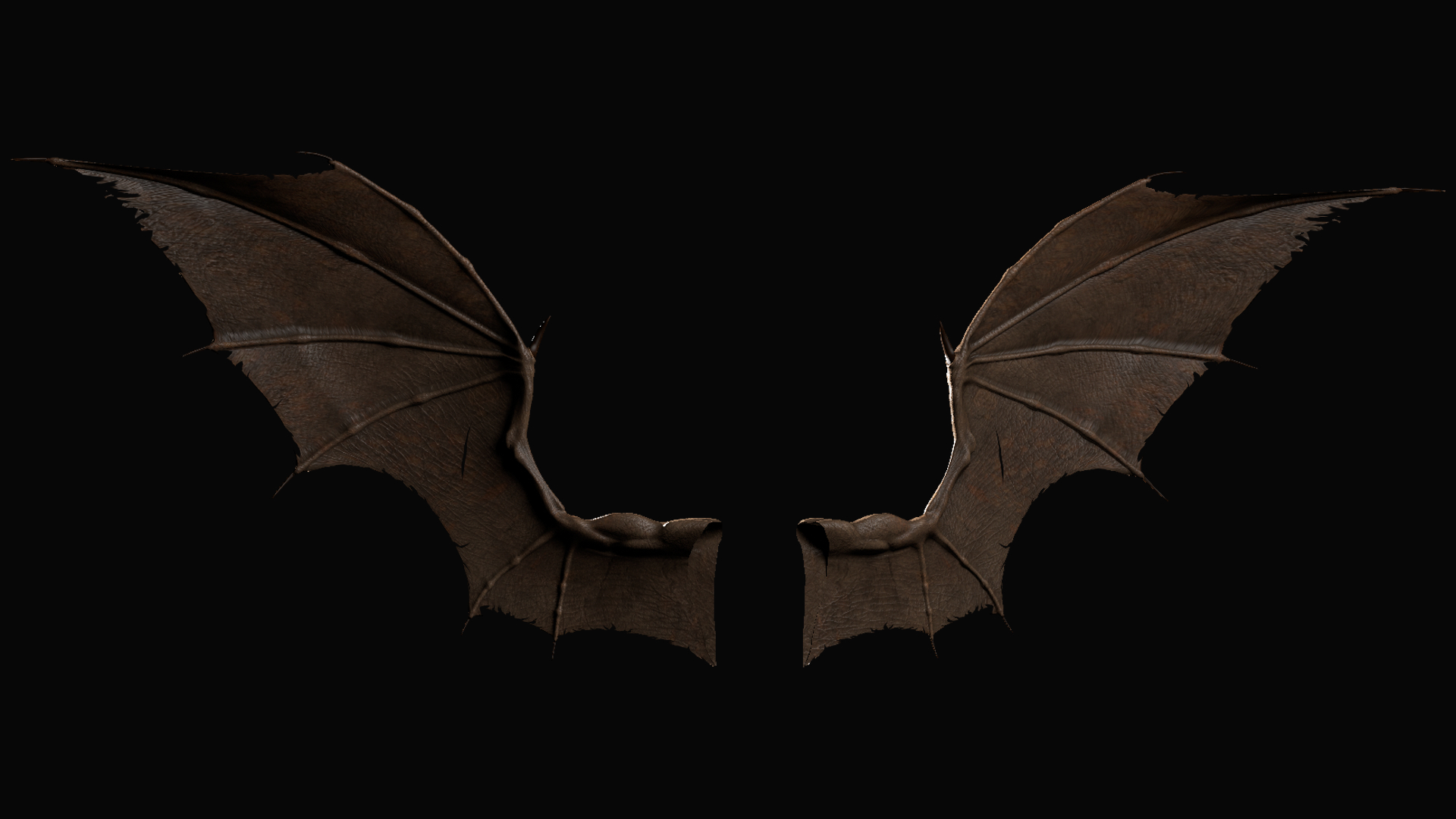 bat wings 3d