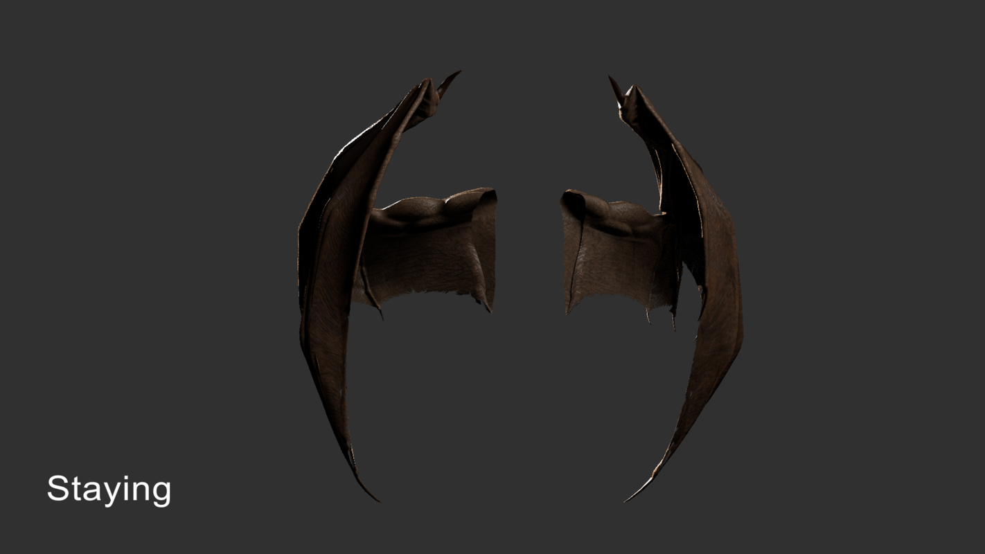 Bat wings 3D TurboSquid 1196635