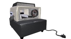 old school projector 3D model
