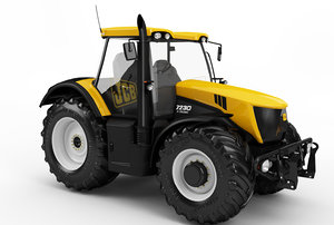 3D fastrac tractor 7230 model
