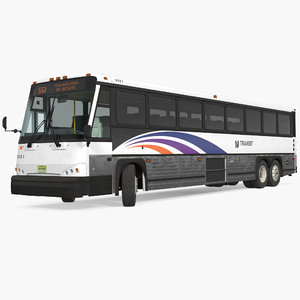 3D intercity bus mci d4500ct