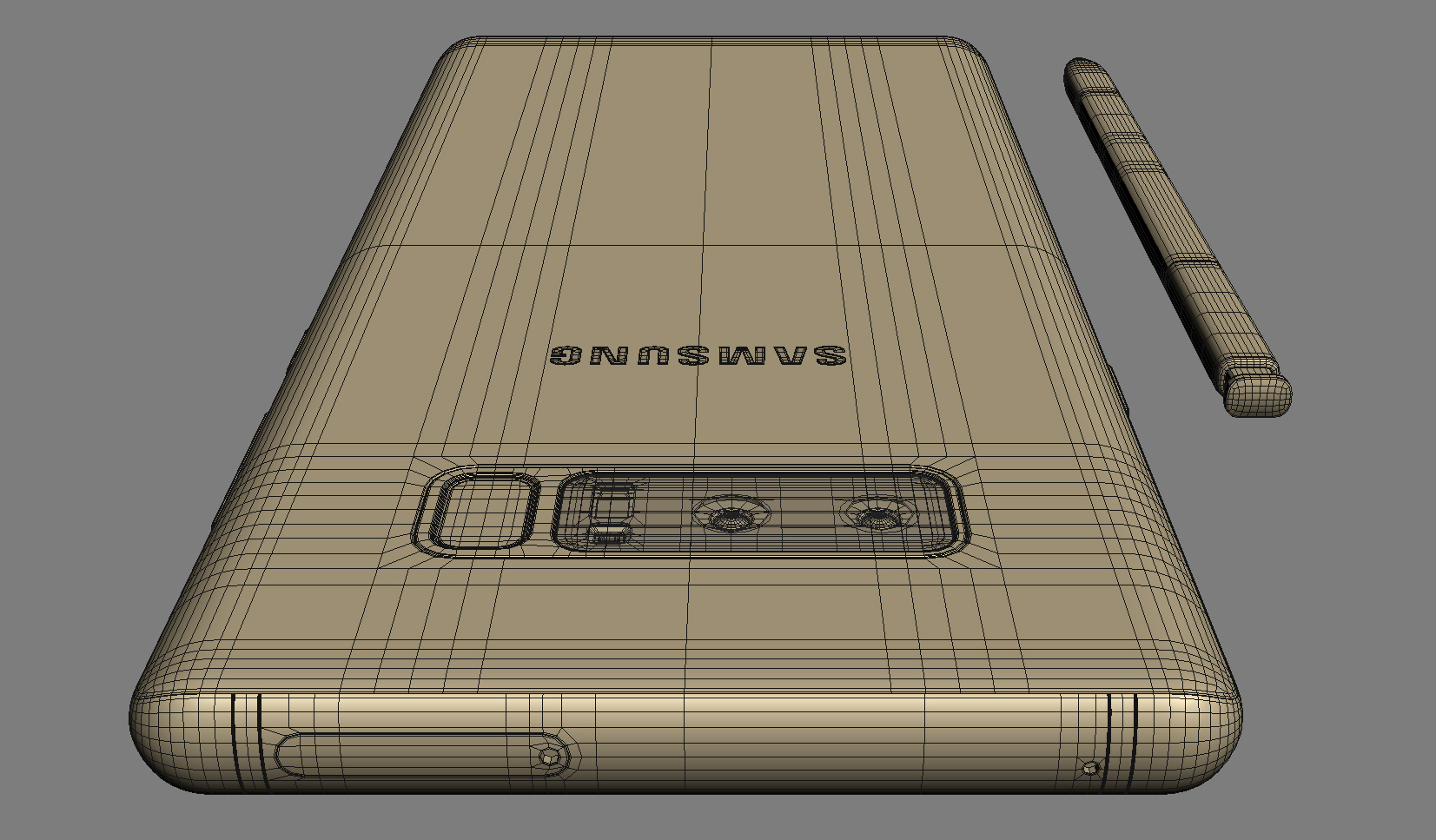 3D samsung galaxy note8 midnight - TurboSquid 1196776