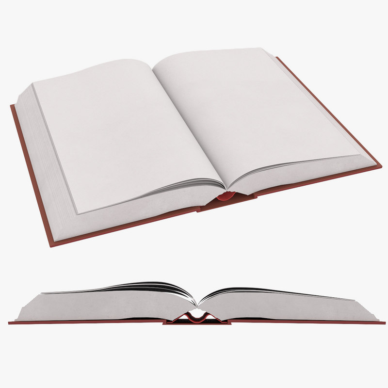 3D model book blank - TurboSquid 1196866