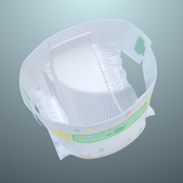 3d Model Baby Diaper Turbosquid