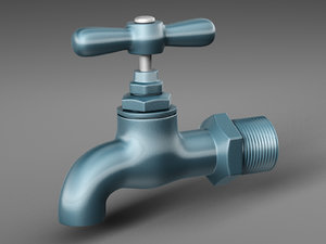 water tap 3D model