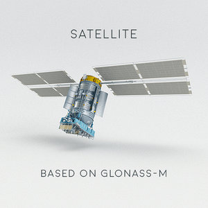 3D satellite glonass-m