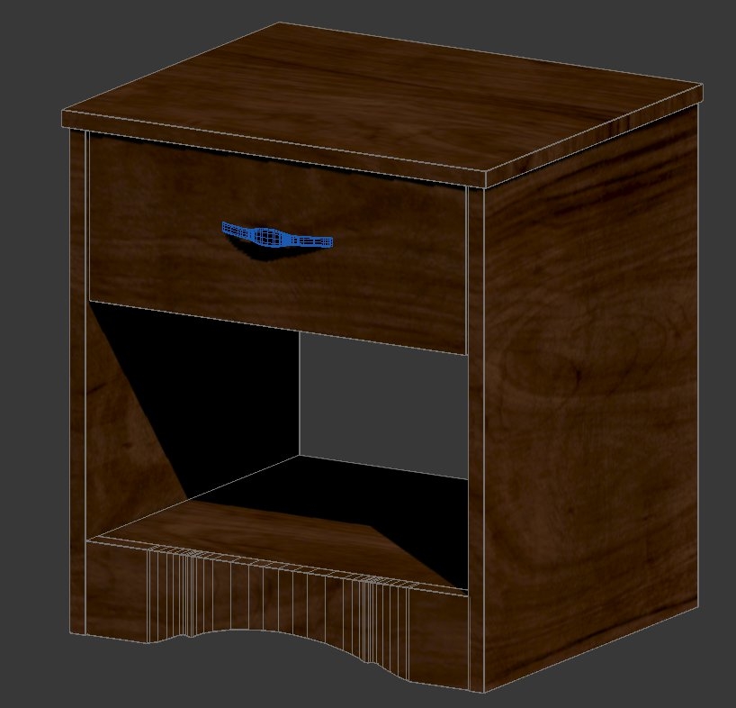 3D drawer decoration model TurboSquid 1197425