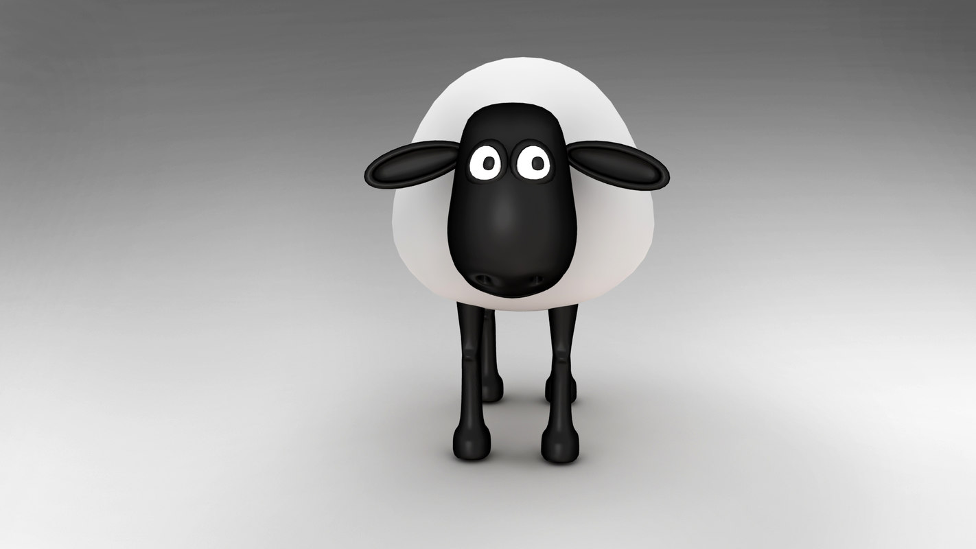 3d model free blender sheep character  model Sheep 3D  TurboSquid 1197713