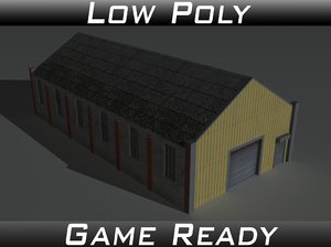 factory building 28 3D model