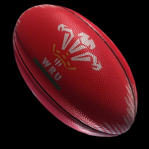Rugby ball welsh 3D TurboSquid 1198024