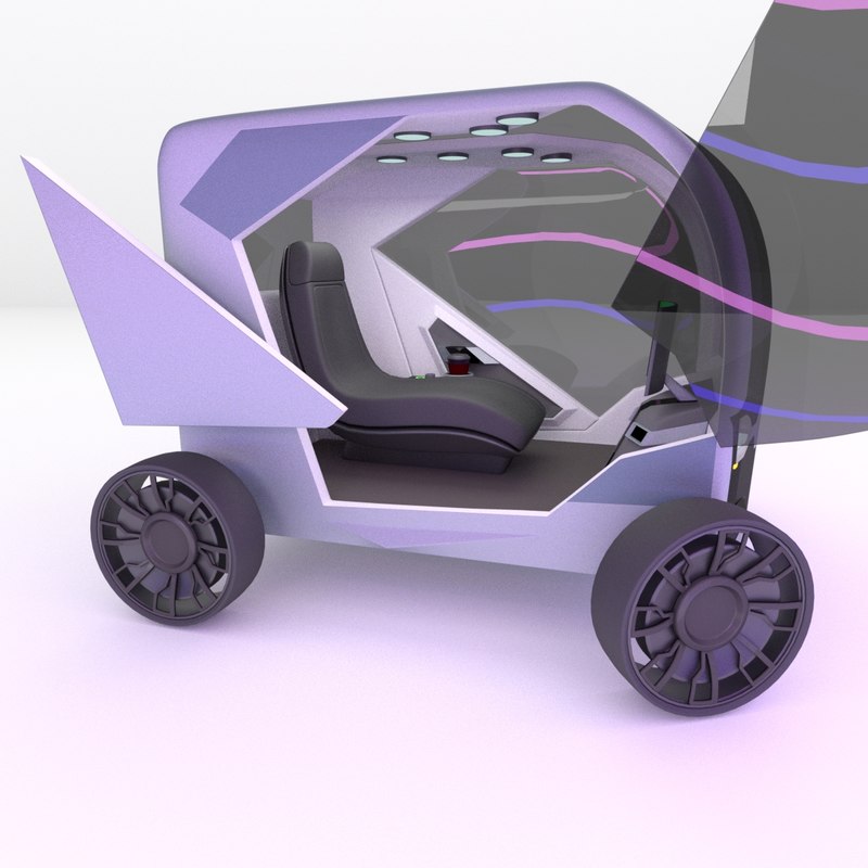 3d Concept Styled Single Seater - Turbosquid 1198107