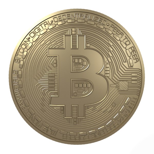 bitcoin btc commemorative 3D