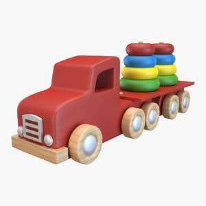 toy truck 3D