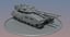futuristic tank 3D