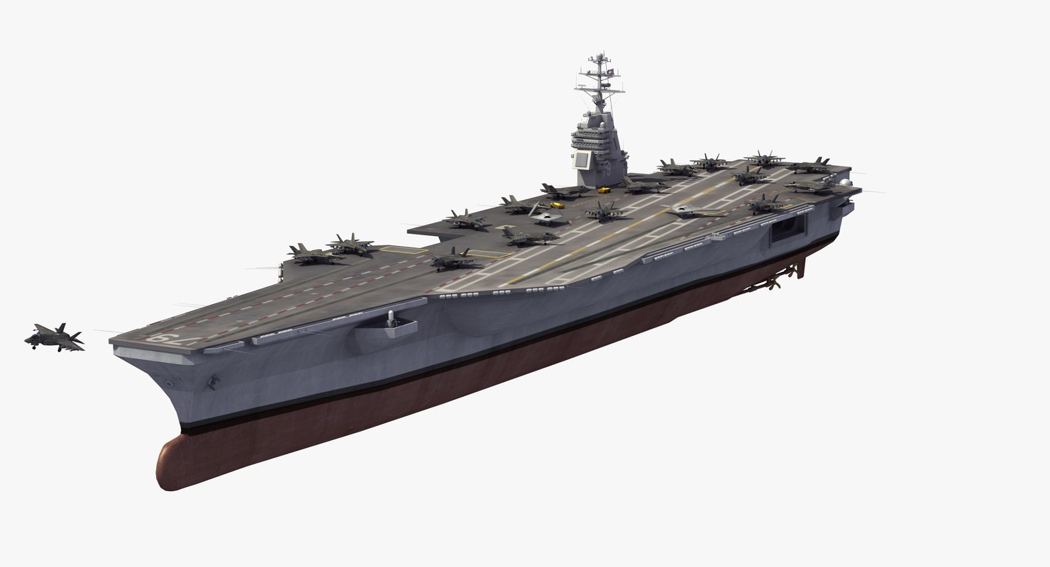 3d Cvn-79 Uss John F Model - Turbosquid 1198677