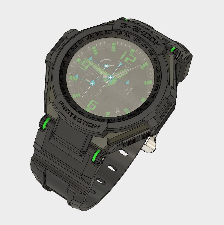 g shock 3d