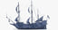 spanish galleon ship 3D model