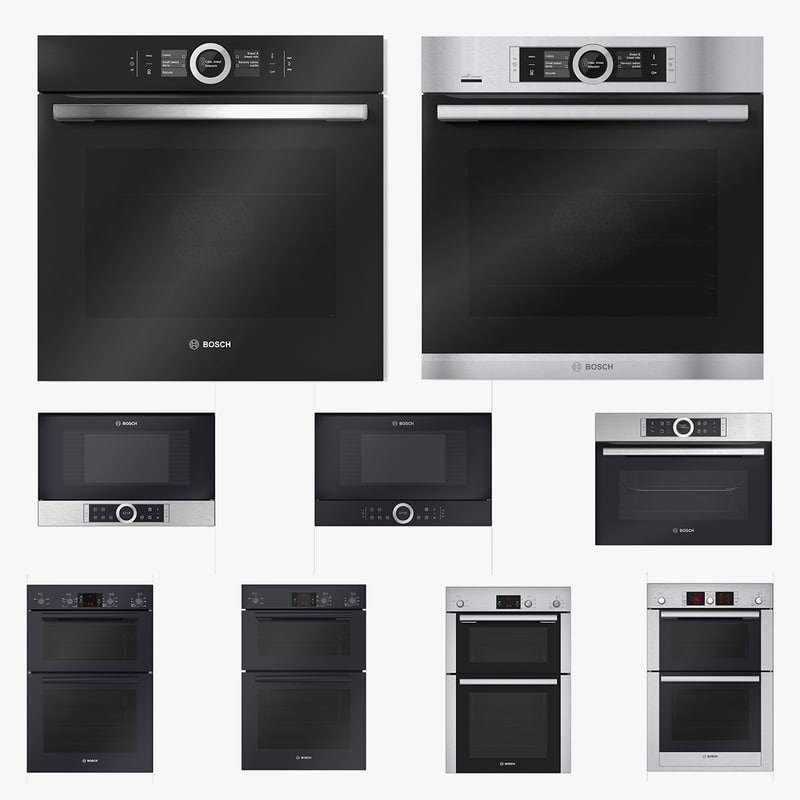 Bosch oven 3D model TurboSquid 1199135