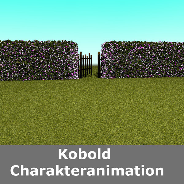 3D hedge flowers TurboSquid 1199429