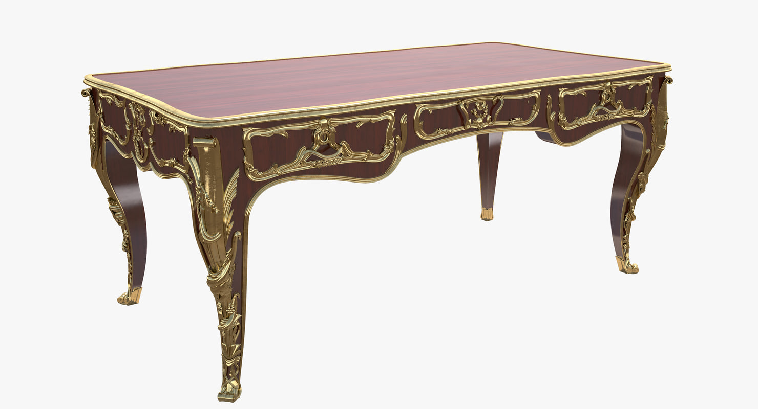 3D baroque table - TurboSquid 1199533