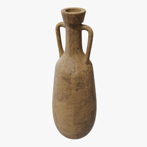 3D ancient amphora pbr model
