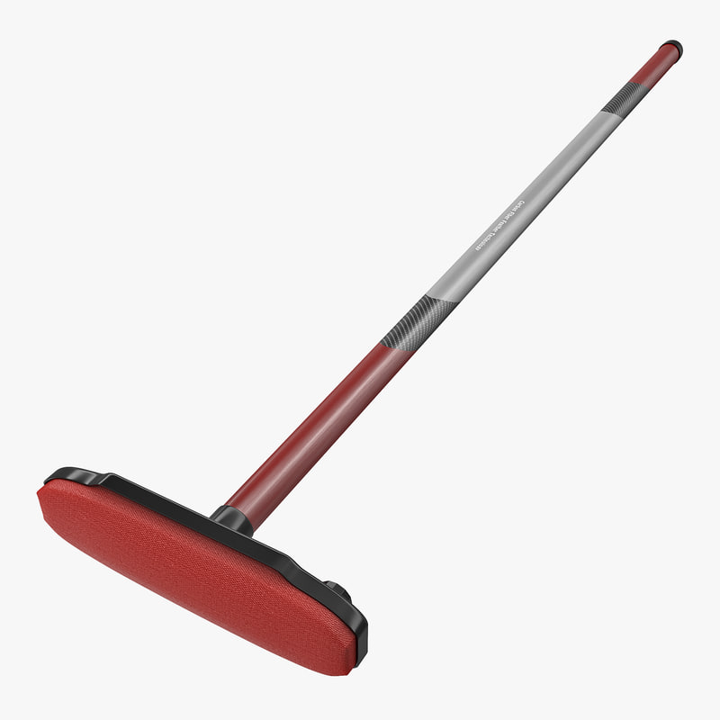 Curling broom generic 3D model TurboSquid 1199600