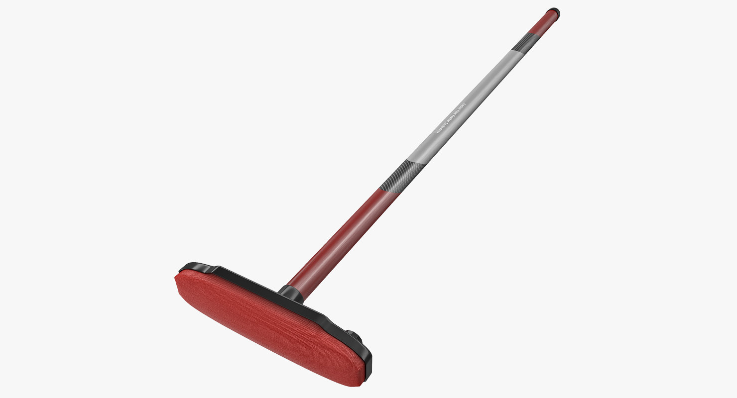 Curling broom generic 3D model TurboSquid 1199600