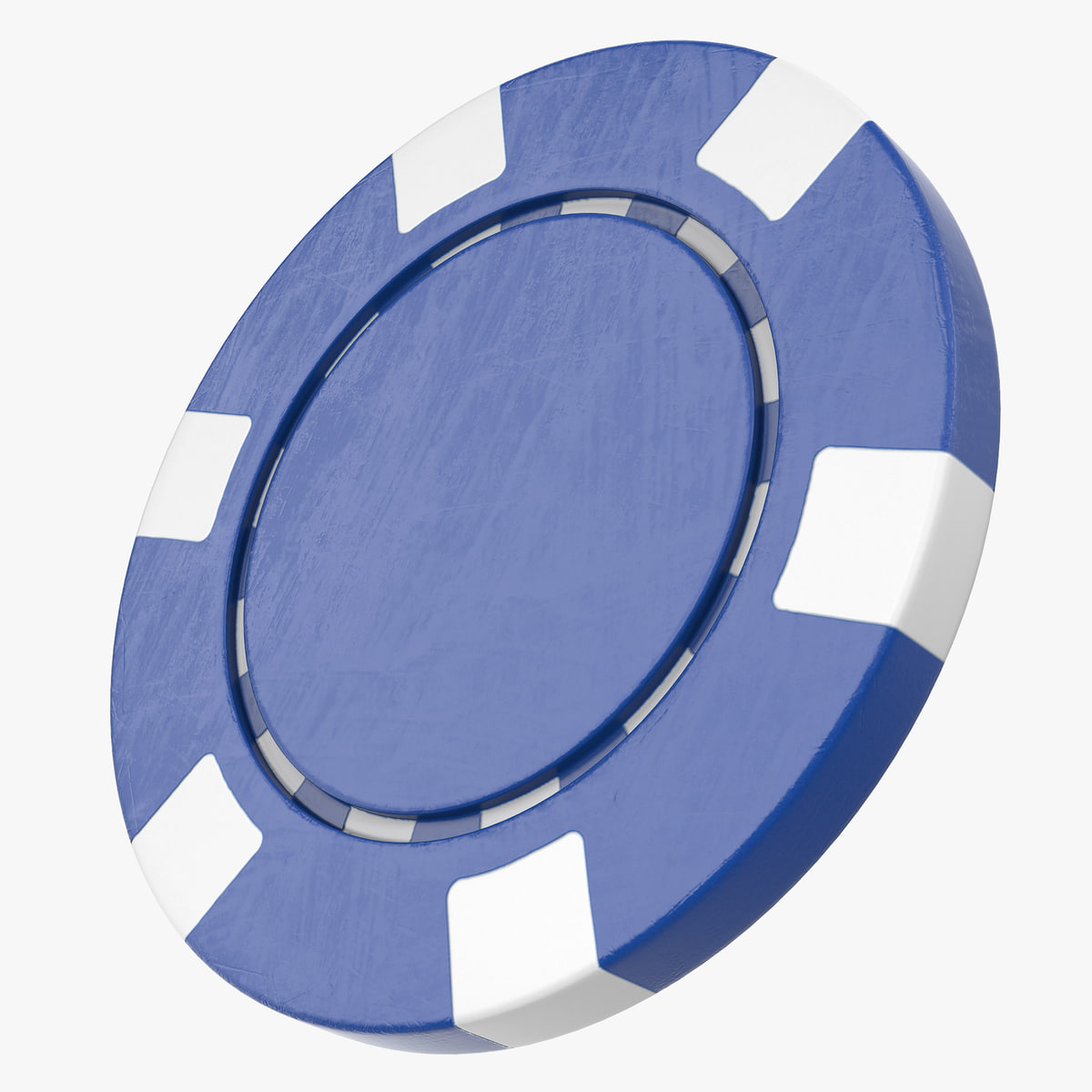 Blank poker chip 3D model - TurboSquid 1199621