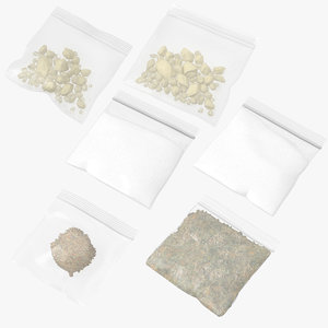 3D small drug baggies