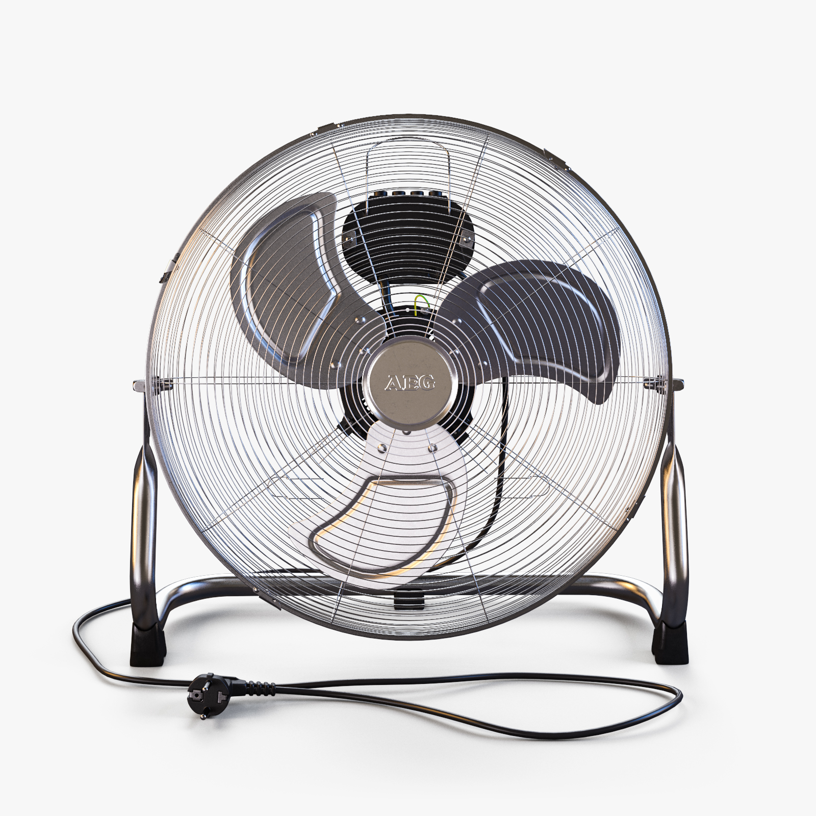 3d Model Floor Mounted Fan Turbosquid 1199974