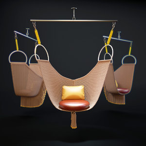 lv-objets-nomades-swing-chair 3D