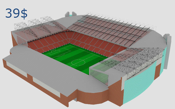 old trafford 3d