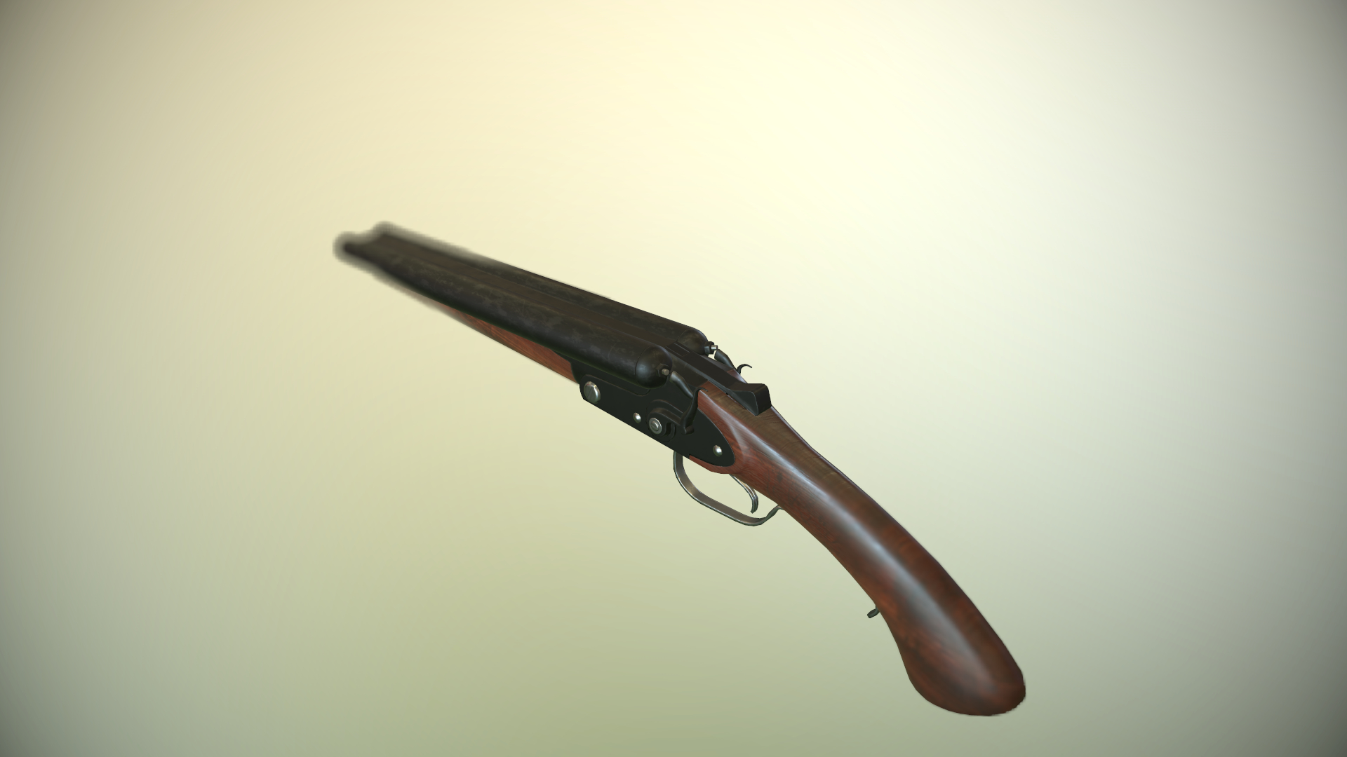 Lupara shotgun gun 3D model - TurboSquid 1200638