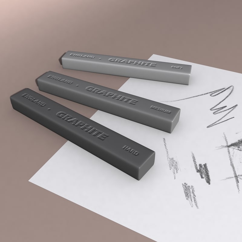 compressed graphite stick