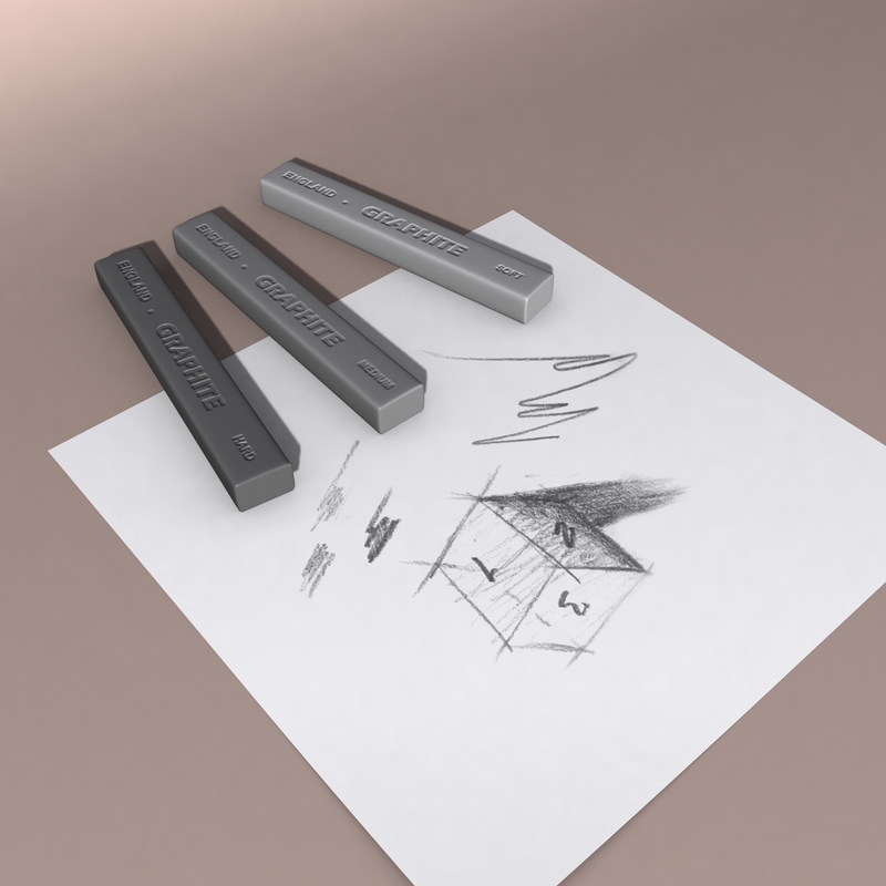 graphite sticks for drawing