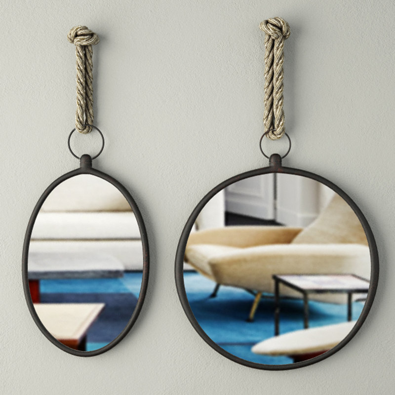 3D nautical wall mirrors - TurboSquid 1200796