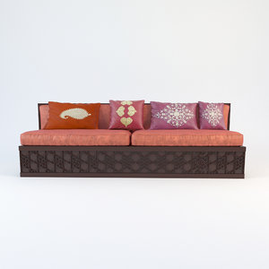 sofa moroccan 3D