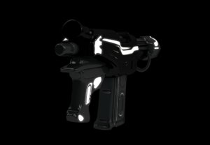 gun 3D model