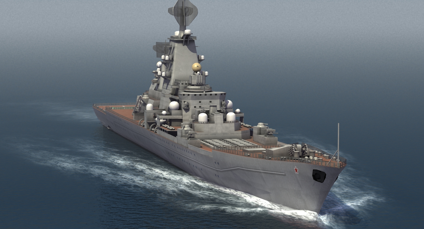 Kirov Class Missile Cruiser 3D - TurboSquid 1439812