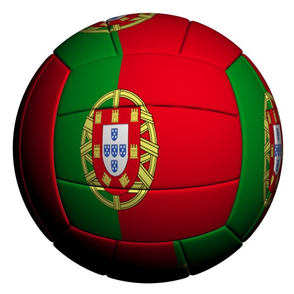 3D volleyball ball model