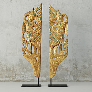 pair burmese mandalay gilded 3D model